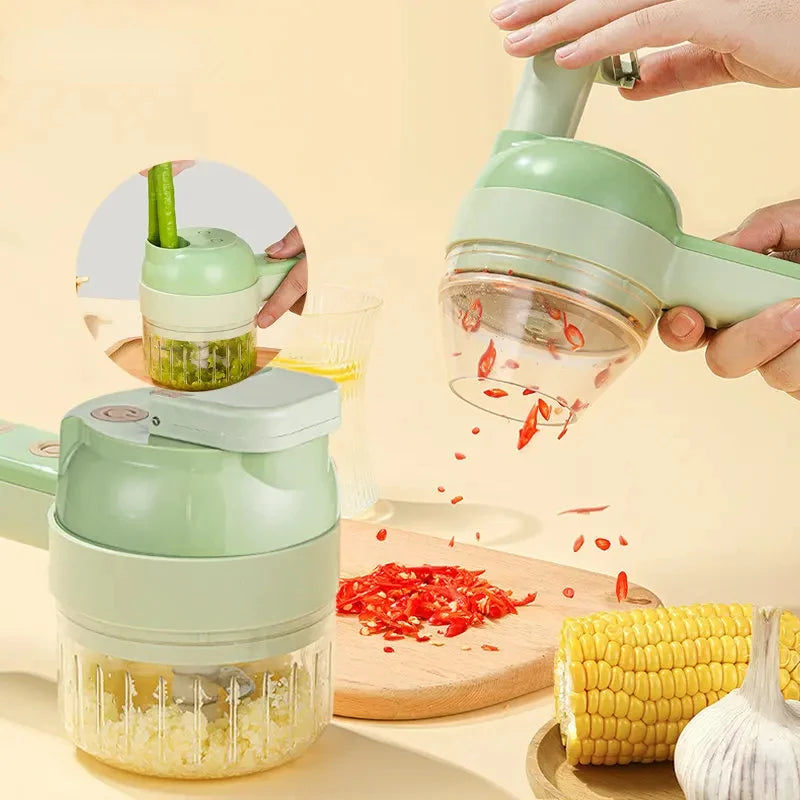 4 In1 Cutter Set Handheld Wireless Machine