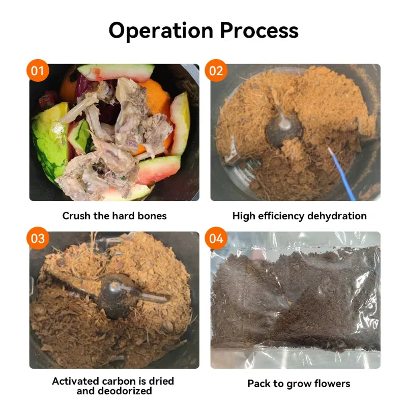 Electric Composting Machine Food Waste Recycling 3L