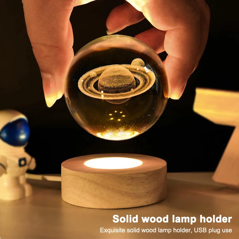 Crystal Ball LED Night Light