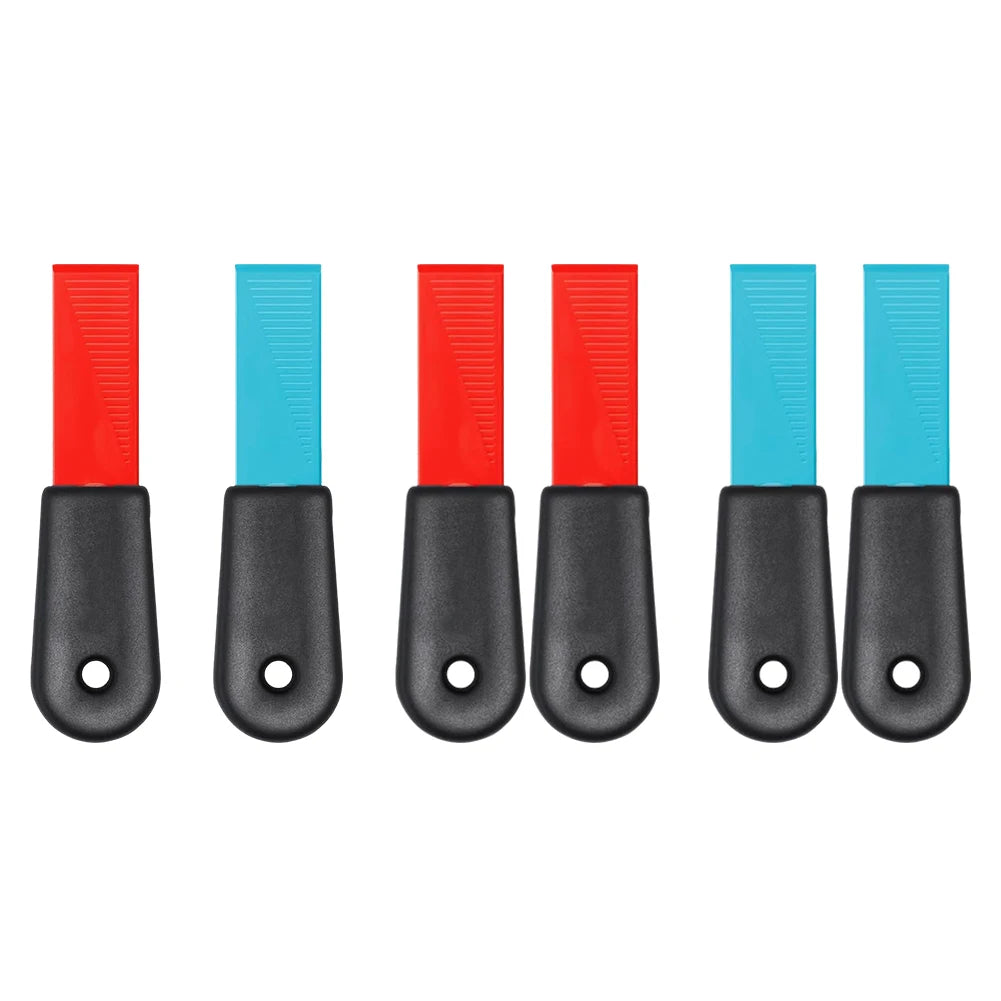 1/2 Pcs Self-Sharpening Cleaning Plastic Scraper 2-In-1
