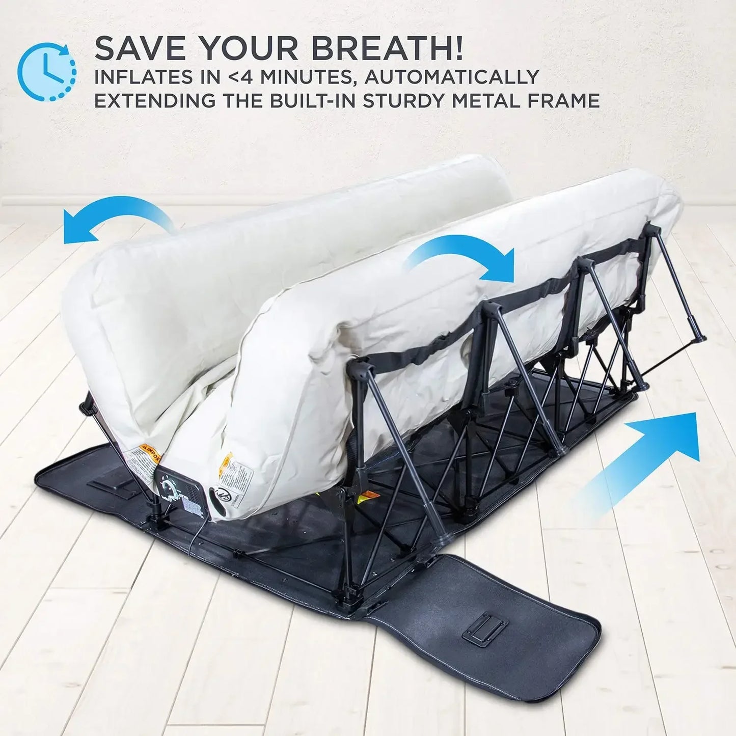 Automatic Rolling Box Inflatable Mattress