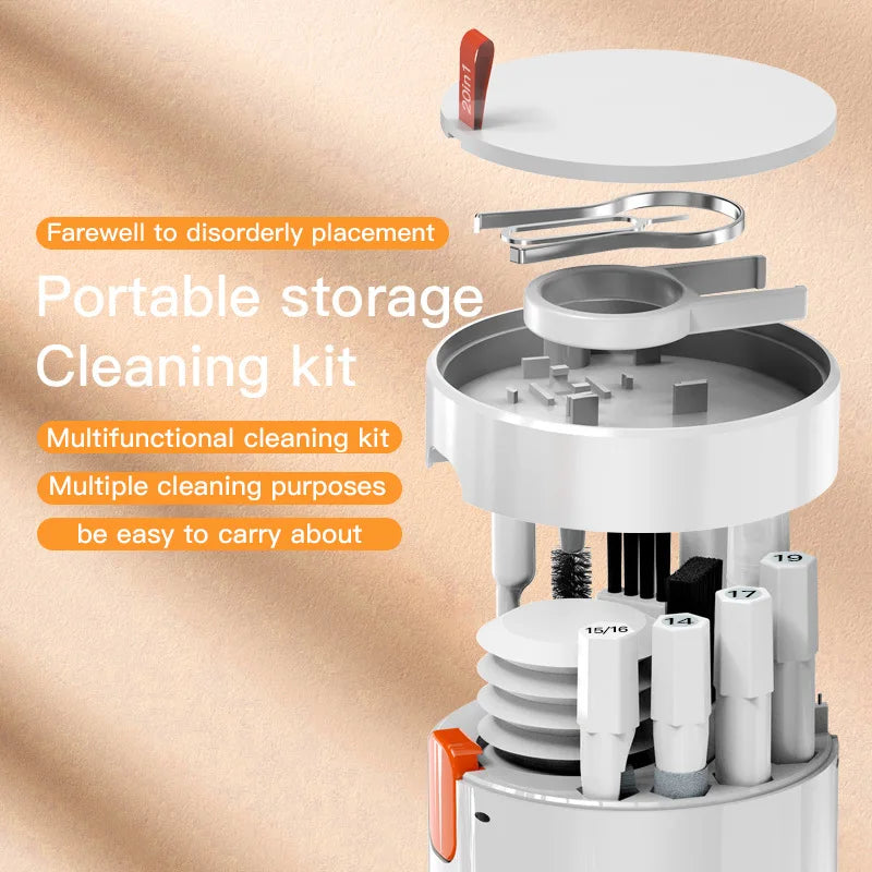 20 in 1 Multifunctional Cleaning Set