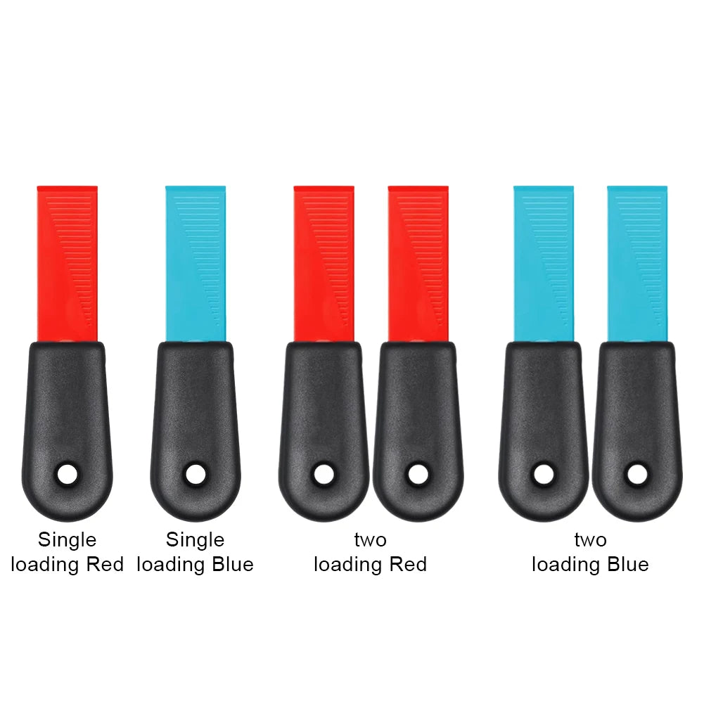 1/2 Pcs Self-Sharpening Cleaning Plastic Scraper 2-In-1