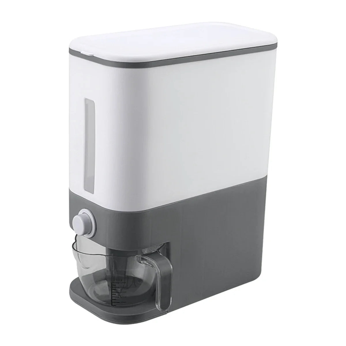 12KG Rice Dispenser Sealed Rice Bucket Dispenser with Lid