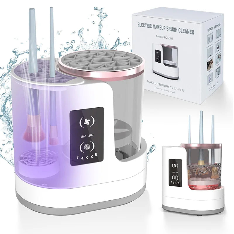 3 IN 1 Electric Makeup Brush Cleaner-Dryer Machine