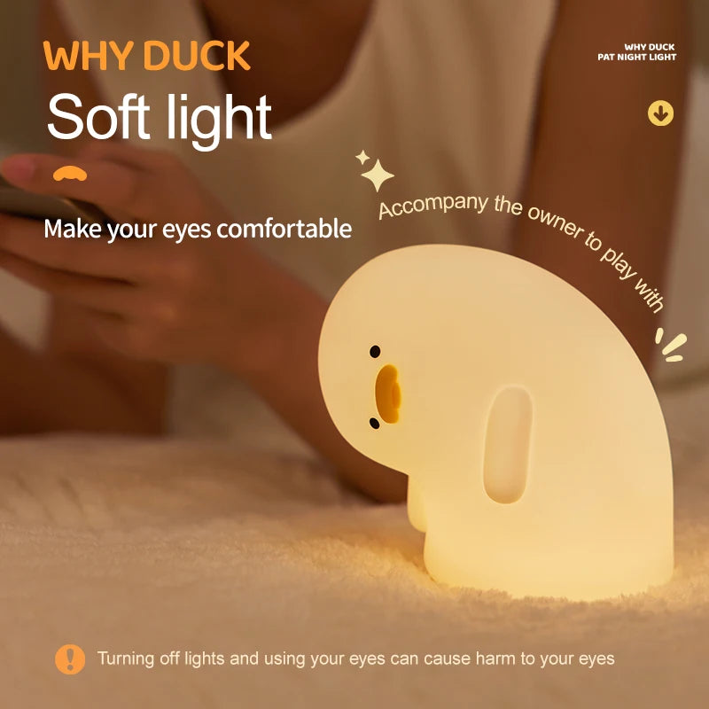 Cute Duck Night Light