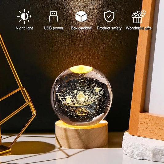 Crystal Ball LED Night Light