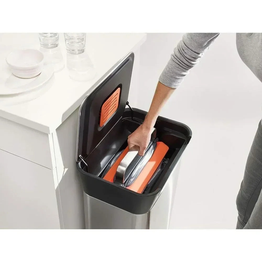 Intelligent Waste Titan Trash Stainless Steel 30L
